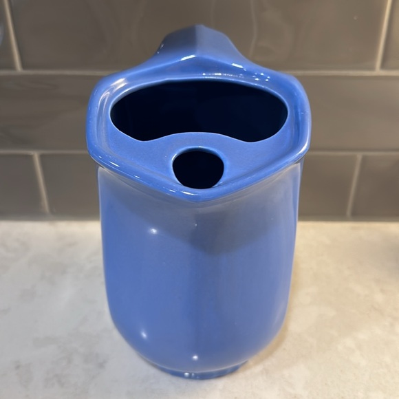 Hall China Co Blue Pitcher - Picture 2 of 7